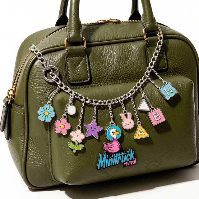 Kawaii Mini Key Pendant Purse Bags Charms Keychain Designer Luxury for Hand Bag