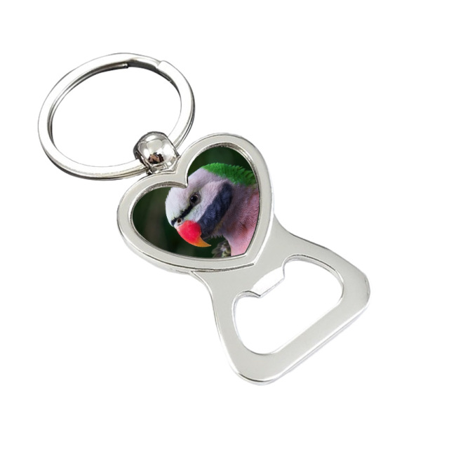 Factory Fast Custom Metal Bottle Opener Heart Photo Epoxy Keychain Metal Mold Frame Manufacturer