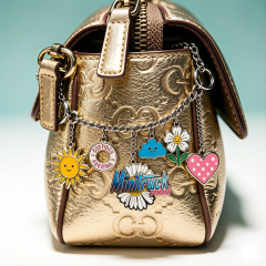 Kawaii Mini Key Pendant Purse Bags Charms Keychain Designer Luxury for Hand Bag