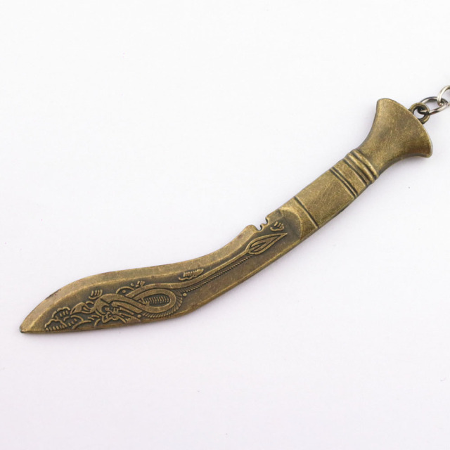 Cheap Anime Antique Design Metal Sword Keychain Plating Brass Bronze Sword Keychain,MY SHOP,Cheap Anime Antique Design Metal Sword Keychain Plating Brass Bronze Sword Keychain