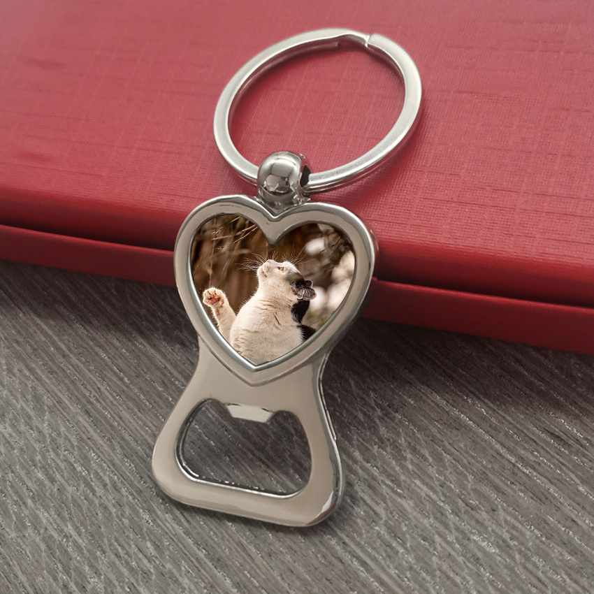 Free Design Multi Purpose Commercial Portable Can Opener Metal Keychain Oem China Custom with logo