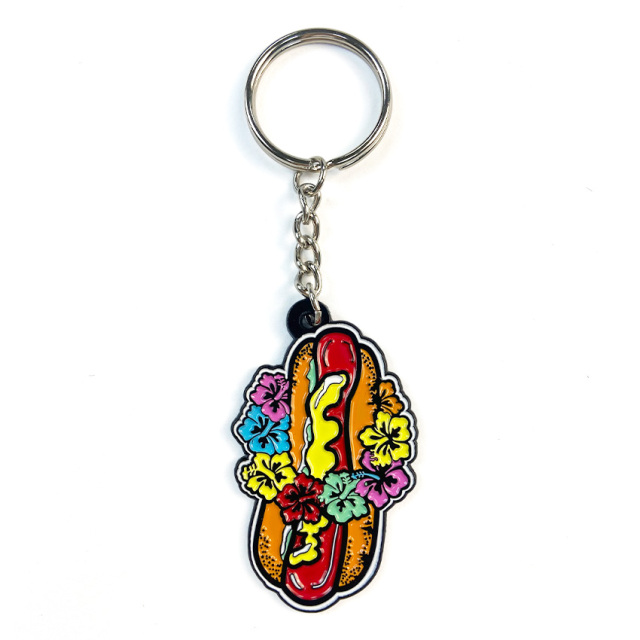 Designer Custom Top Quality Gift Alloy Star Ornament Bag Charms Enamel Key Chains for Purses