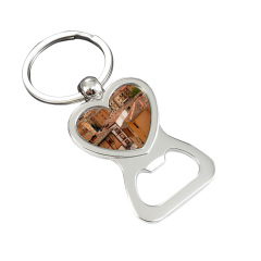 Free Design Multi Purpose Commercial Portable Can Opener Metal Keychain Oem China Custom with logo