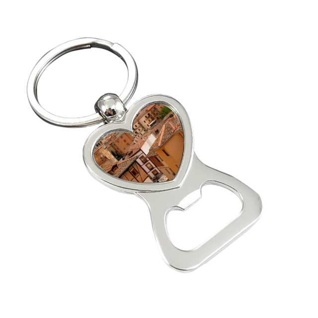 Free Design Multi Purpose Commercial Portable Can Opener Metal Keychain Oem China Custom with logo