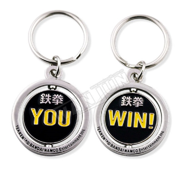 Custom Round Metal Keyring Sublimation Keychains Metal Round Metal Keychain Promotional Gift