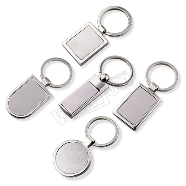 Custom Round Metal Keyring Sublimation Keychains Metal Round Metal Keychain Promotional Gift