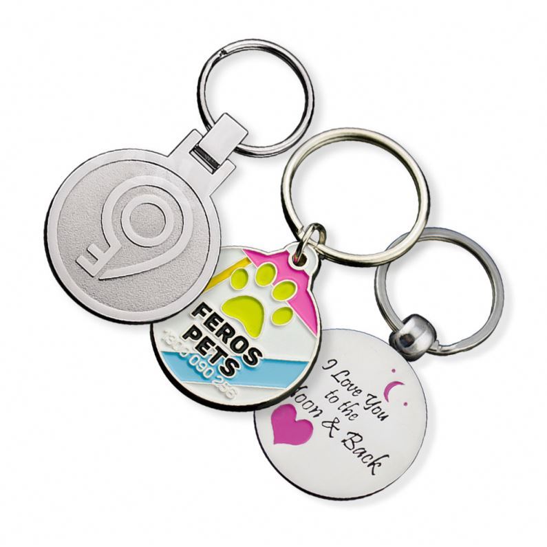 Wholesale High Quality  Keychain Custom Keychains Custom logo Key Chain