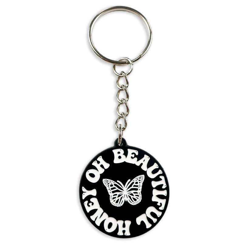 Wholesale Personalised Pet Dog Key Chain Brand Name Keychain Cartoon Dog