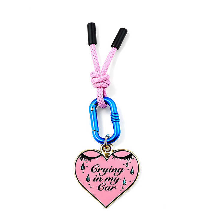 Kawali Novelty Cartoon Keyring Heart Shape Keychain Clasp and Pins