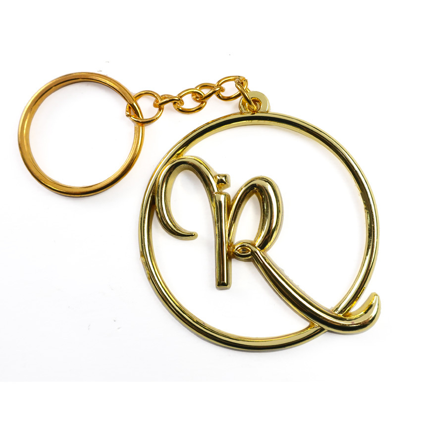 Custom Cheap Word 3d Model Plain Cut Out Metal Name Keychain Maker