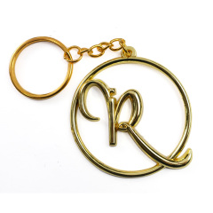 Custom Cheap Word 3d Model Plain Cut Out Metal Name Keychain Maker