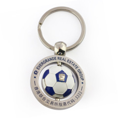 Wholesale Custom 3D Mini Soccer Ball Accessories Key Ring Customized Football Club Logo Key Rings
