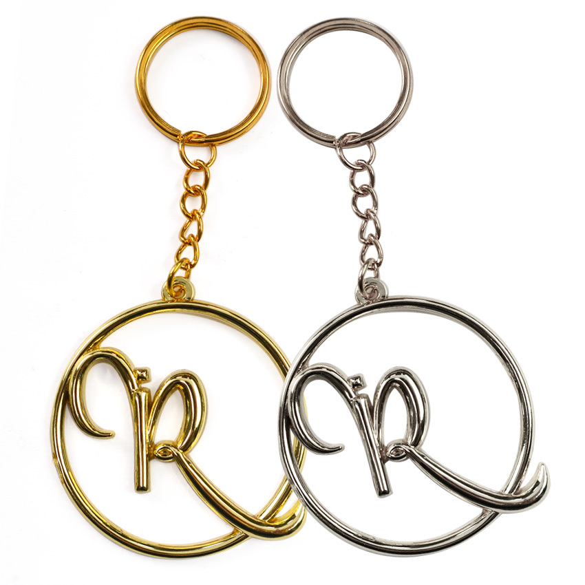 Custom Cheap Word 3d Model Plain Cut Out Metal Name Keychain Maker
