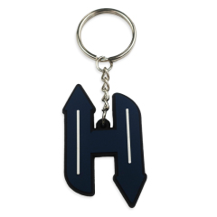 Fashion Silicone Rubber Keychain Personalized Promotional Souvenirs Gift Rubber Plastic Puzzle Keychain
