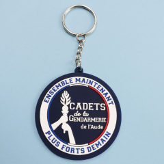 Custom Cartoon Key Cover Caps Rubber Key Chains Anime Keychain Silicone Car Keychain Pvc Key Ring Holder