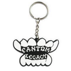 Wholesale Custom Cartoon 2d3d Soft Pvc Keychain Rubber Key Chains Silicone Keychain with logo