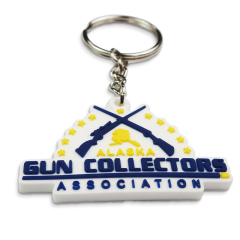 Wholesale Custom Keyring Rubber Key Chain logo Plastic Silicone Custom Triangle Shape Keychain
