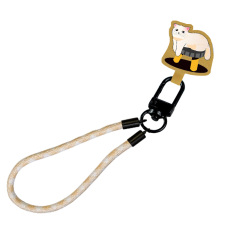 Wholesale Price Oem Jacquard Webbing Nylon Webbing hang Tag Lanyard Nylon Silk Screen