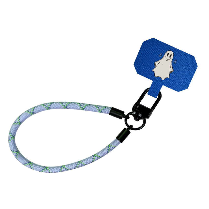 Cheap Custom Printed Name Card Universal Mobile Phone Patch Retractrable Cord Lanyard Insert