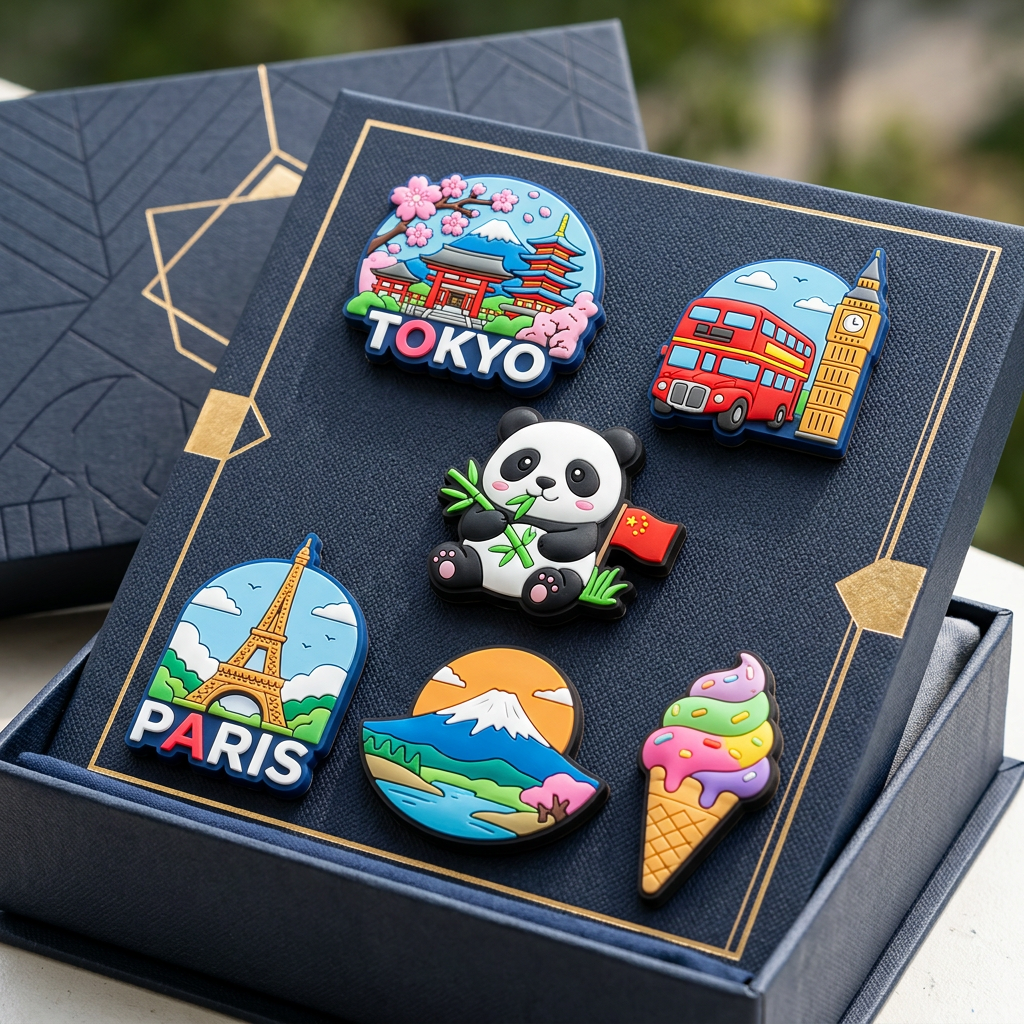 Wholesale Oem Promotional Flexible Refrigerator Soft Rubber Fridge Magnets