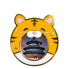 Funny Personalized Large Metal World City Fridge Magnets Making Supplies Maker