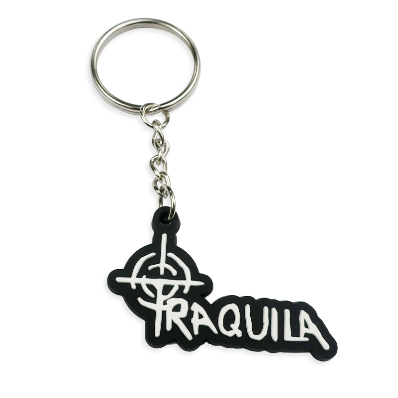 Wholesale Custom Shape Color Rectangle 2d Rubber Charm Pvc Silicone Mold Keychain