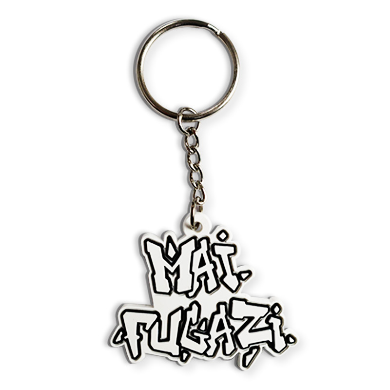 Free Sample Promotional Gifts Custom Design Embossed Soft 2D 3D Rubber Pvc Cute Key Chain Silicone Keychain