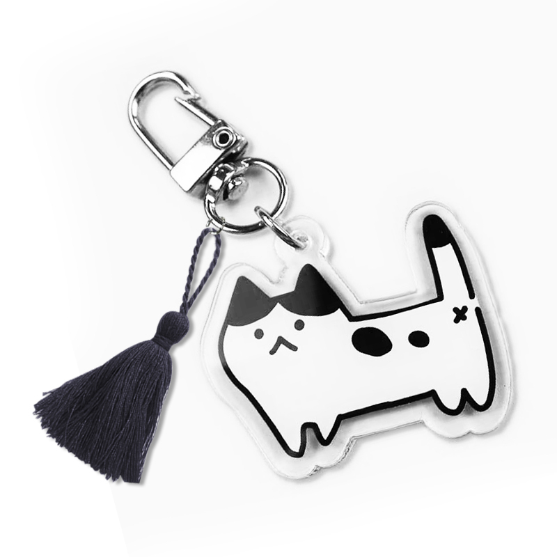 Personalized Custom Keyring Metal Double Sided Plastic Key Chain Rectangle Photo Keychain