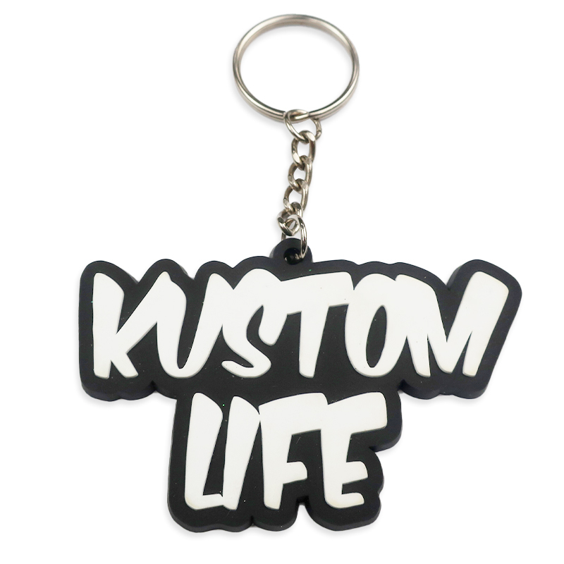 Wholesale Custom Promotional Personalized Design Silicone Pvc Keychain Rubber Key Chains