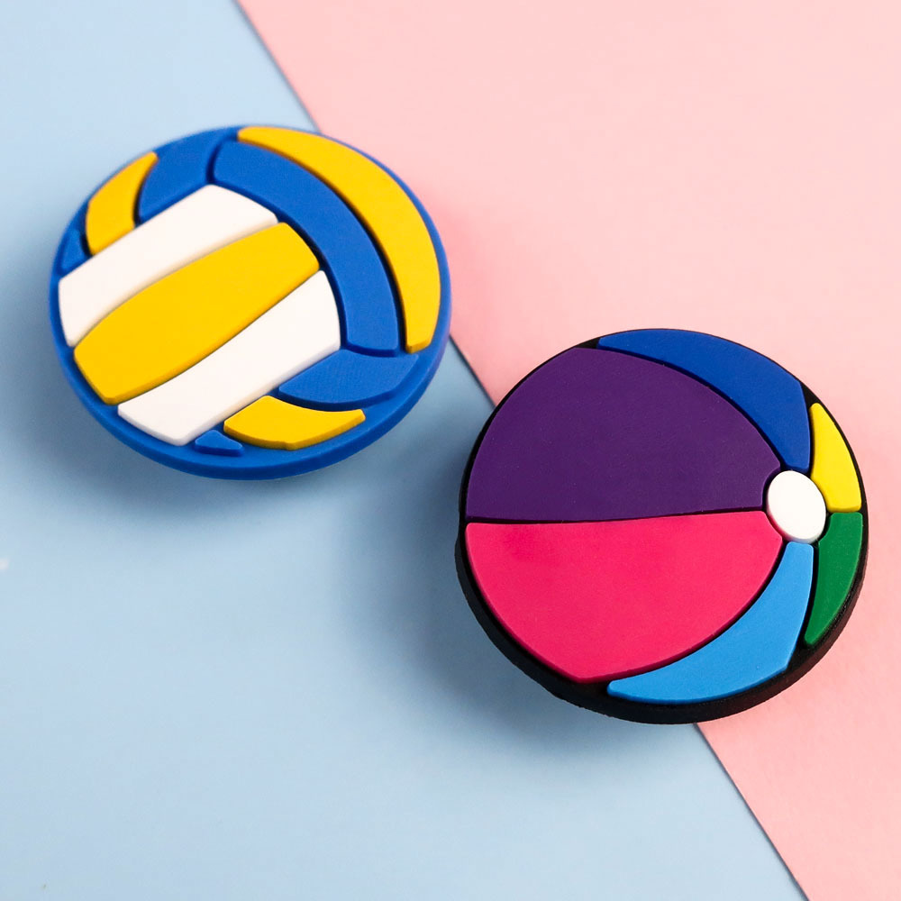Hot Rubberized Football Rubber Silicone Fridge Magnet Pvc Magnetic Refrigerator Customised