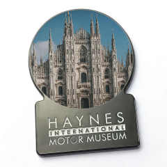 Promotional Business Gifts Metal International Epoxy Photo Fridge Magnet Supplies