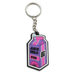 Fashion Promotional Key Ring Rubber Key Chains Custom logo Silicone Keychain Soft Pvc Keychains
