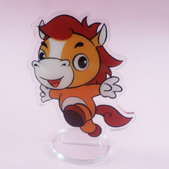 Custom Printed Promotion Acrylic Plastic Keychain Charms Double Sided Kpop Idol Acrylic Standee for Fans