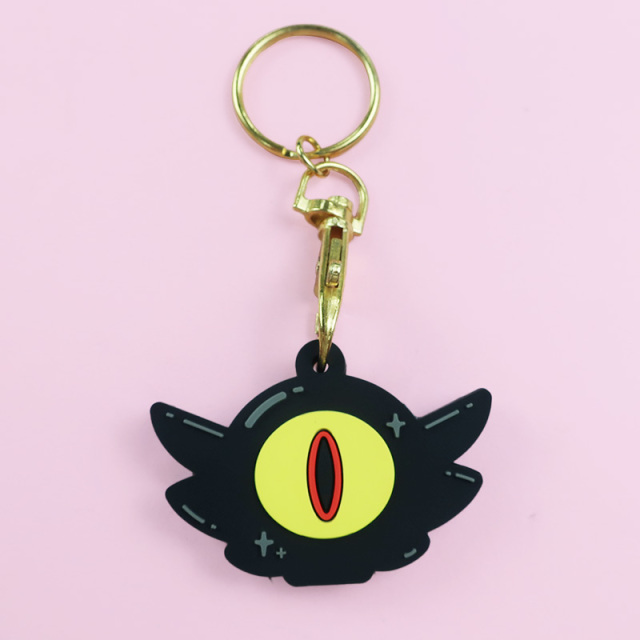 Promotional Rubber Key Chains Accessories Luxury Custom logo Pvc Silicone Keychain Charms