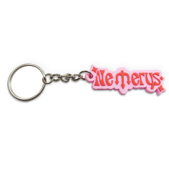 Fashion Promotional Key Ring Rubber Key Chains Custom logo Silicone Keychain Soft Pvc Keychains