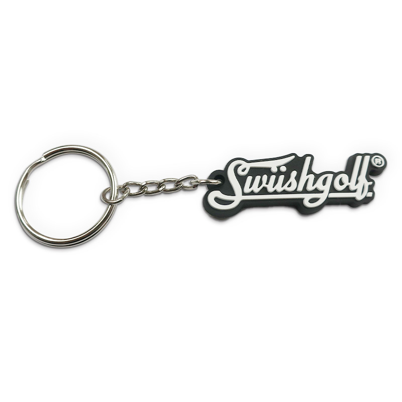 Wholesale Custom Cartoon 2d3d Soft Pvc Keychain Rubber Key Chains Silicone Keychain with logo