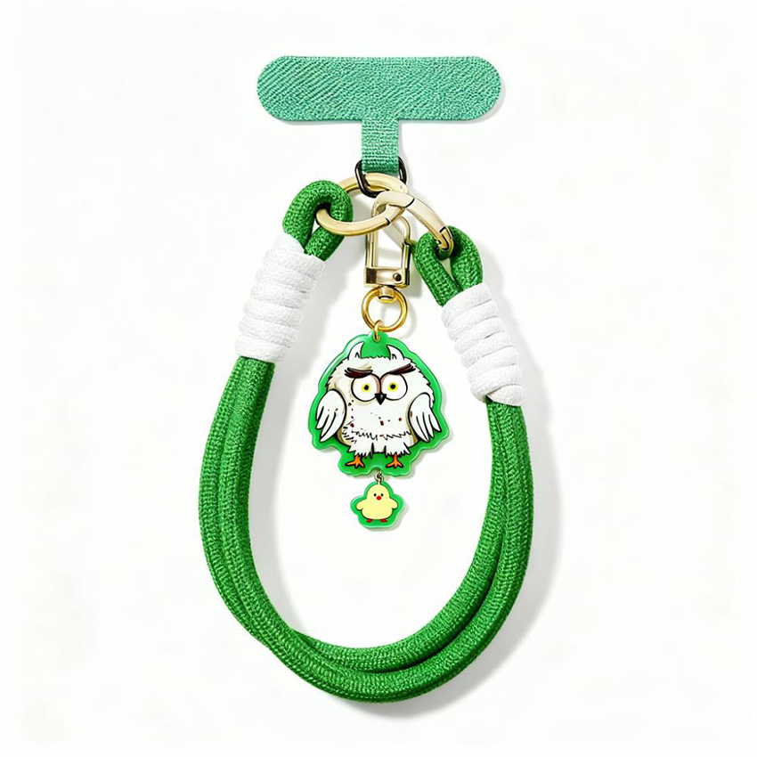 Wholesale Custom logo Cute Charm Wrist case Nylon Phone Strap Phone Holder