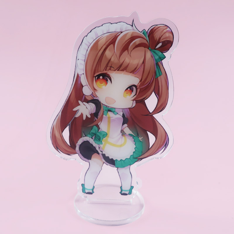 Personalized Stand Custom Anime Figure clear Acrylic Stand Model Plate Desk Decor Standing Sign Keychain Standee for Fans Gifts