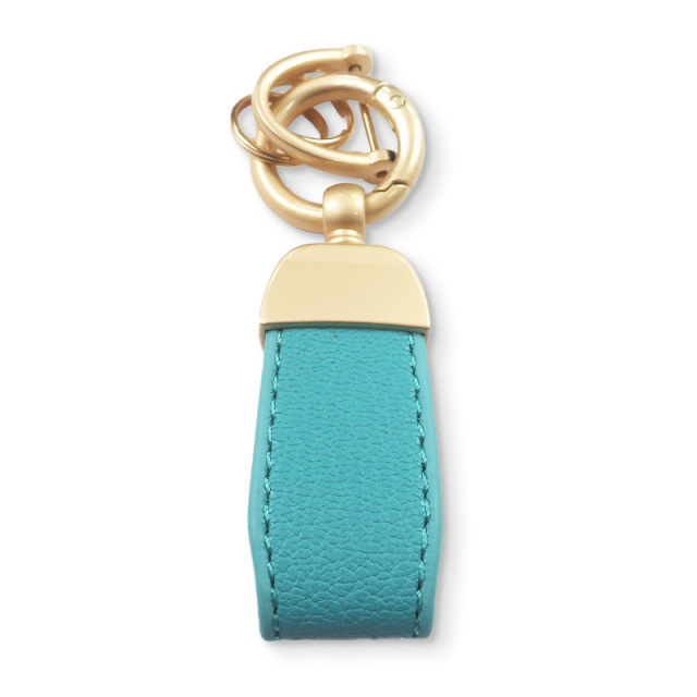 Bulk Custom Sublimation Pu Leather Wristlet Keychain Leather Car Key Ring
