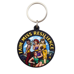 Cheap Custom Double Sided Digital Print Printed Name Soft Pvc Rubber Keychain
