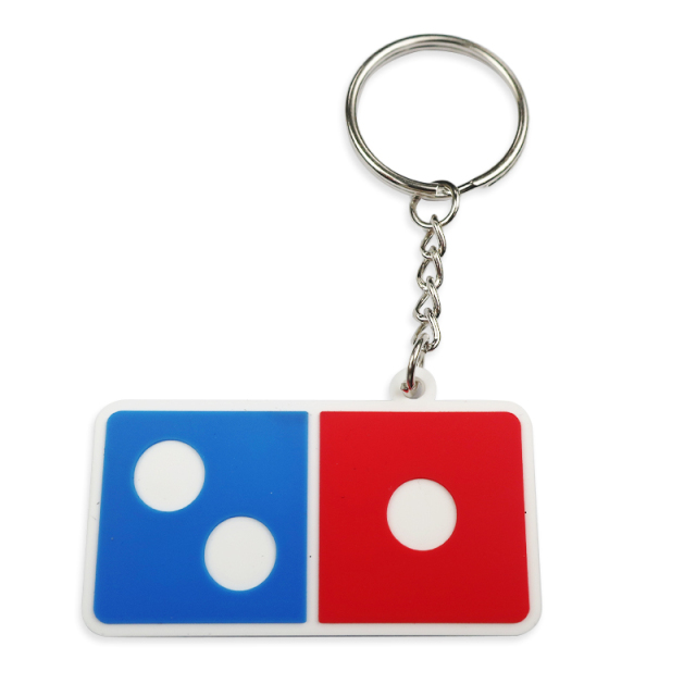 Custom logo Personalized Pvc Keychain Silicone Keychain Wholesale Rubber Shield Keychain with logo