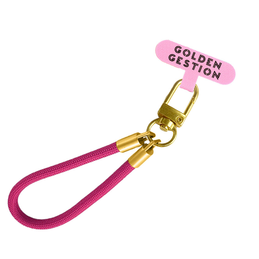 Personalised logo Adjustable Nylon Wrist Strap Waterproof Phone Lanyard String Rope