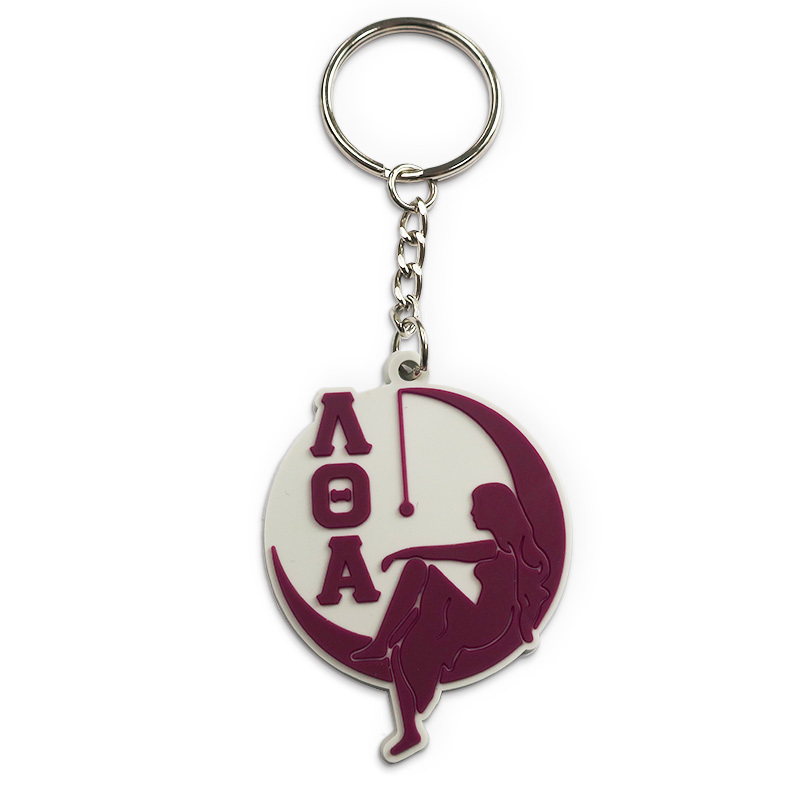 Fashion Promotional Key Ring Rubber Key Chains Custom logo Silicone Keychain Soft Pvc Keychains