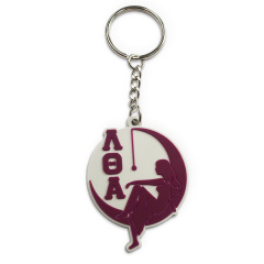 Fashion Promotional Key Ring Rubber Key Chains Custom logo Silicone Keychain Soft Pvc Keychains