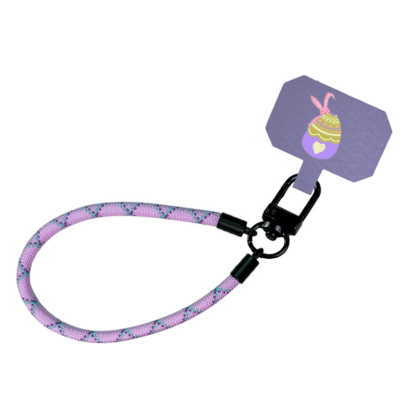 Cheap Custom Printed Name Card Universal Mobile Phone Patch Retractrable Cord Lanyard Insert