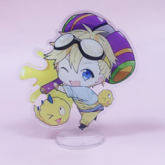 Custom Printed Promotion Acrylic Plastic Keychain Charms Double Sided Kpop Idol Acrylic Standee for Fans