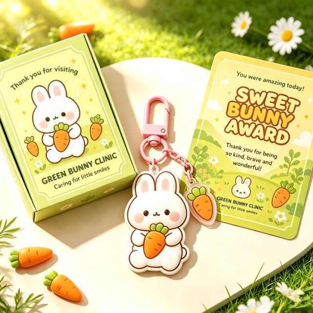 OEM Blind Box PVC Acrylic Keychain Set Cute 2D Cat Figure Bag Charm Wholesale Gift