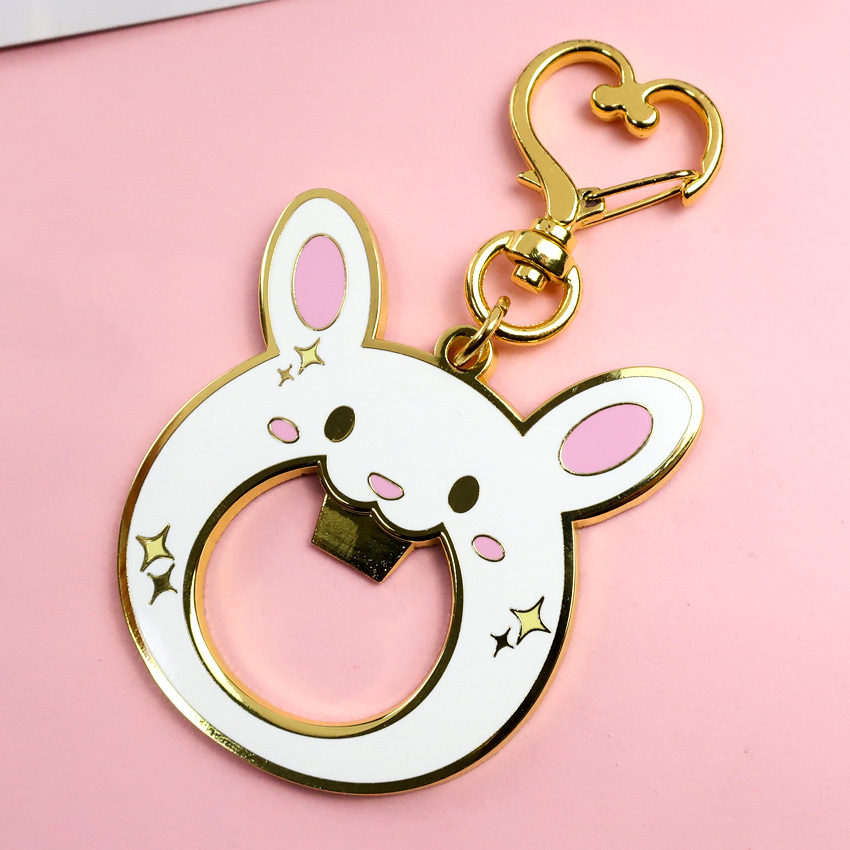 Custom Enamel Anime Hey Mini Metal Animal Shape Beer Bottle Opener Keychain Car Drink Opener Key Chain Wholesale