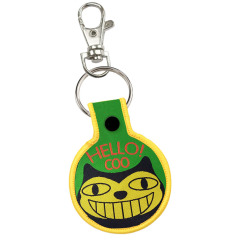 Hot Sale Custom Brand Woven Fabric Embroidery Patch Keychain Accessories for Diy