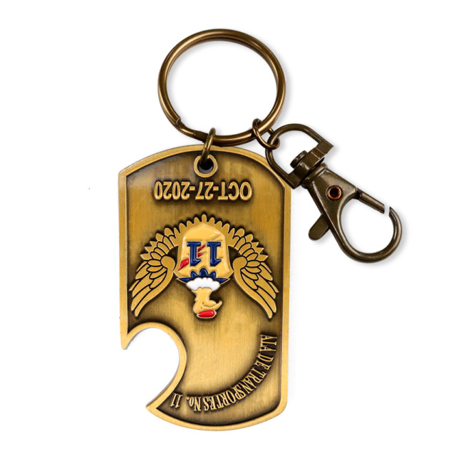 Cheap Bulk Custom Keyring Bottle Opener Key Chain Bottle Opener Metal Blank Bottle Opener Keychain